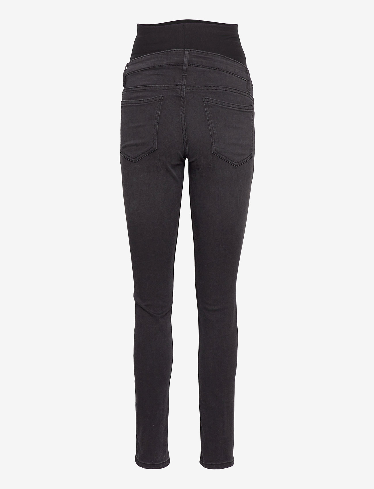 Lindex - Trs denim MOM Tova soft black - slim fit jeans - black - 1