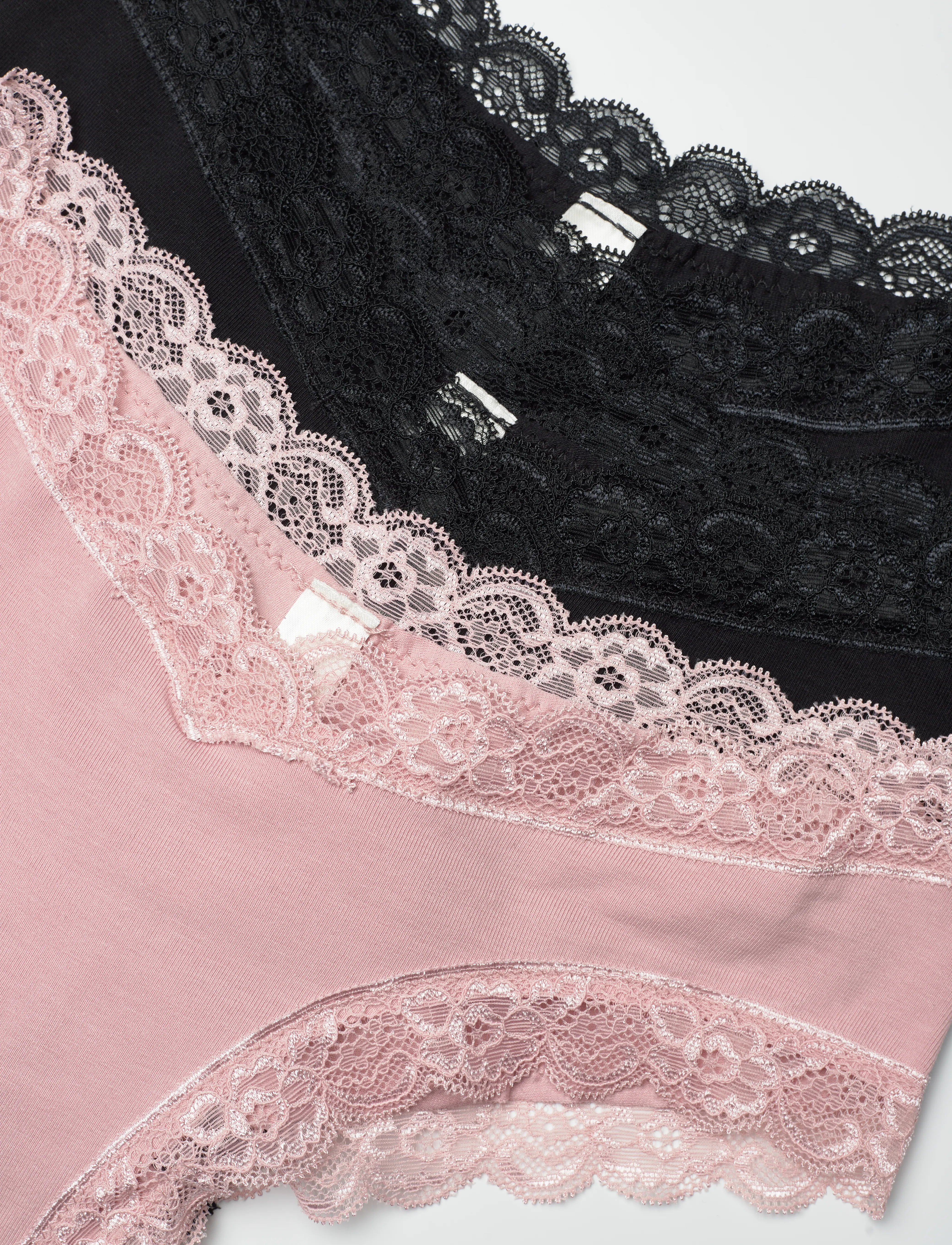 Lindex - Brief 3 p cotton maternity Br - ondergoed - dusty pink - 5