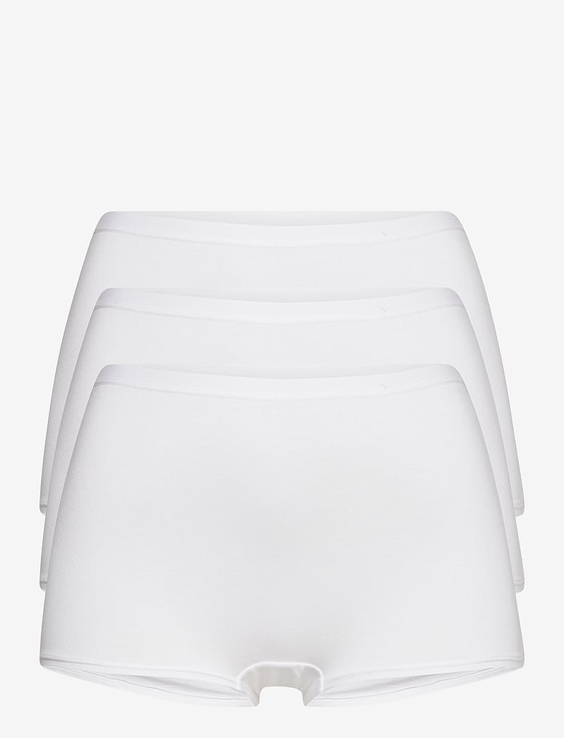 Lindex - Brief 3 pack Carin Boxer high - hipsters & hotpants - white - 1