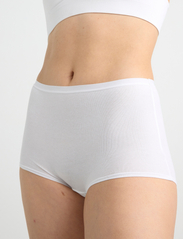 Lindex - Brief 3 pack Carin Boxer high - culottes taille basse - white - 2
