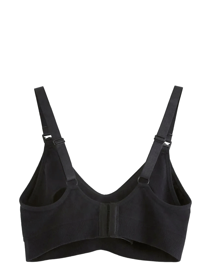 Lindex - Bra seamless nursing eco moda - underkläder - black - 2