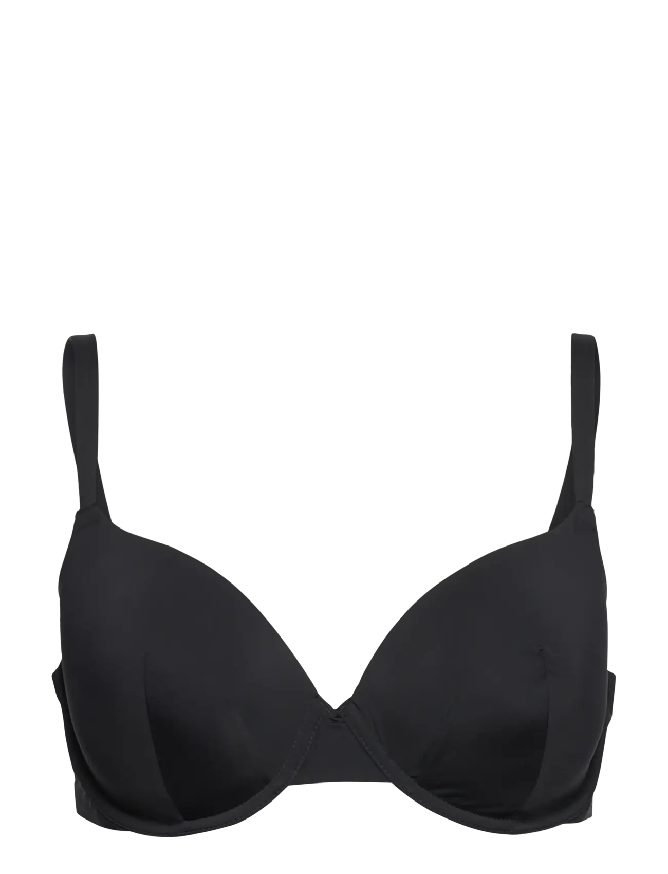 Lindex Bra T shirt Love - BH'er - BLACK / black