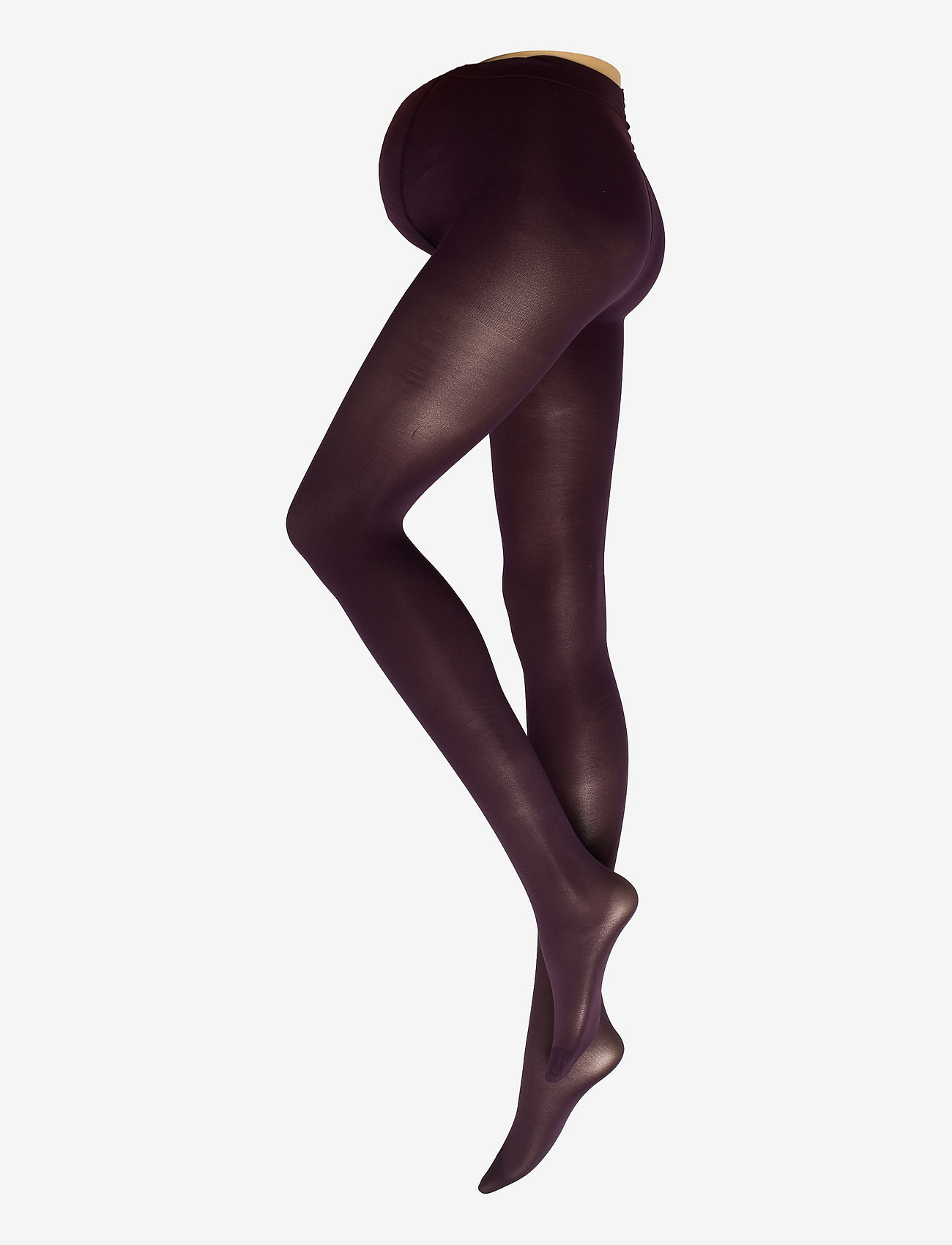 Lindex - Tights 50den recycled 3D MOM - dark lilac - 1