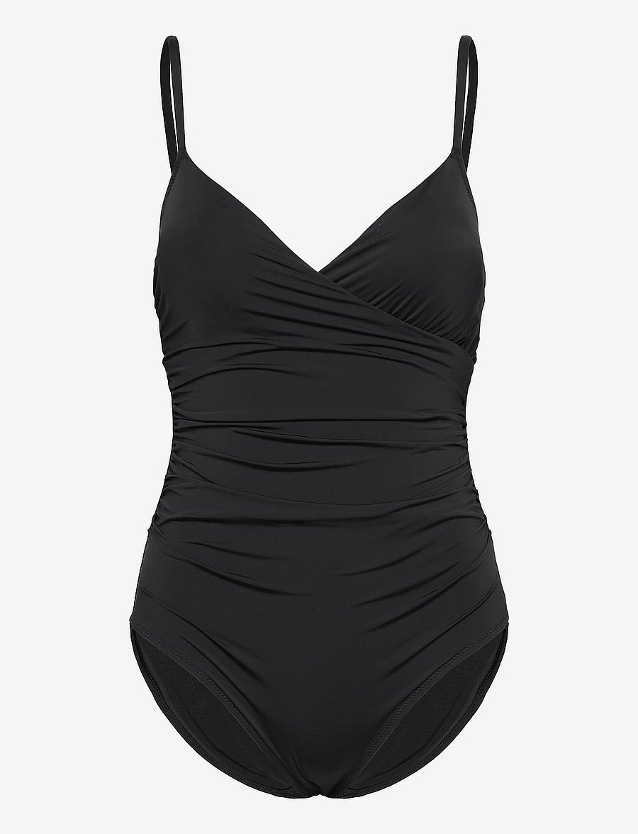 Lindex - Shaping swimsuit - baddräkter - black - 1