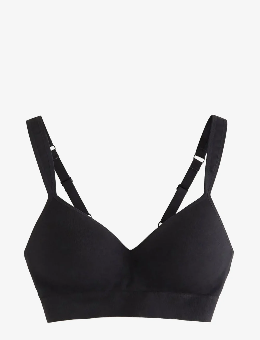 Lindex - Sports bra Sofie seamless - leichter halt - black - 1