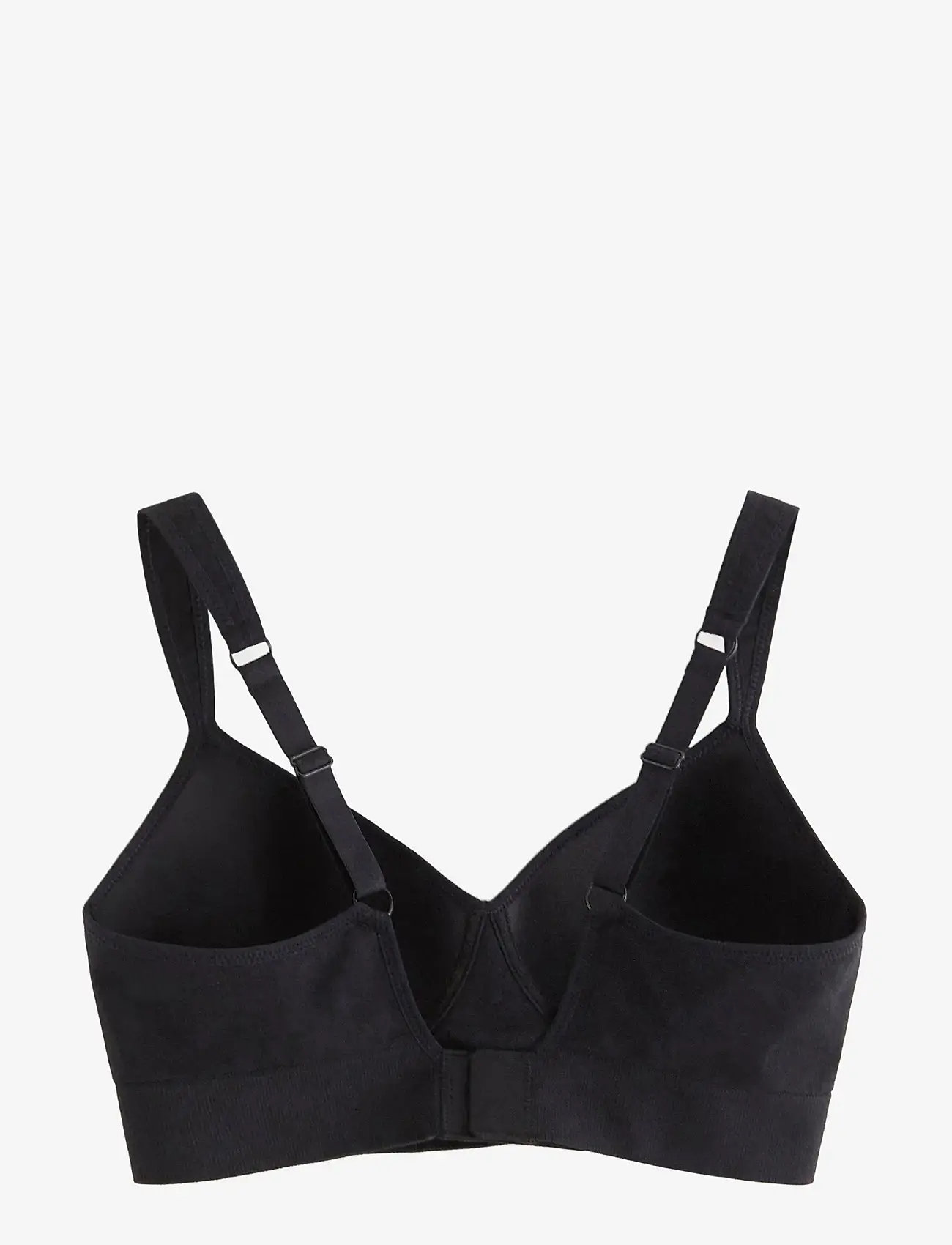 Lindex - Sports bra Sofie seamless - lav støtte - black - 2