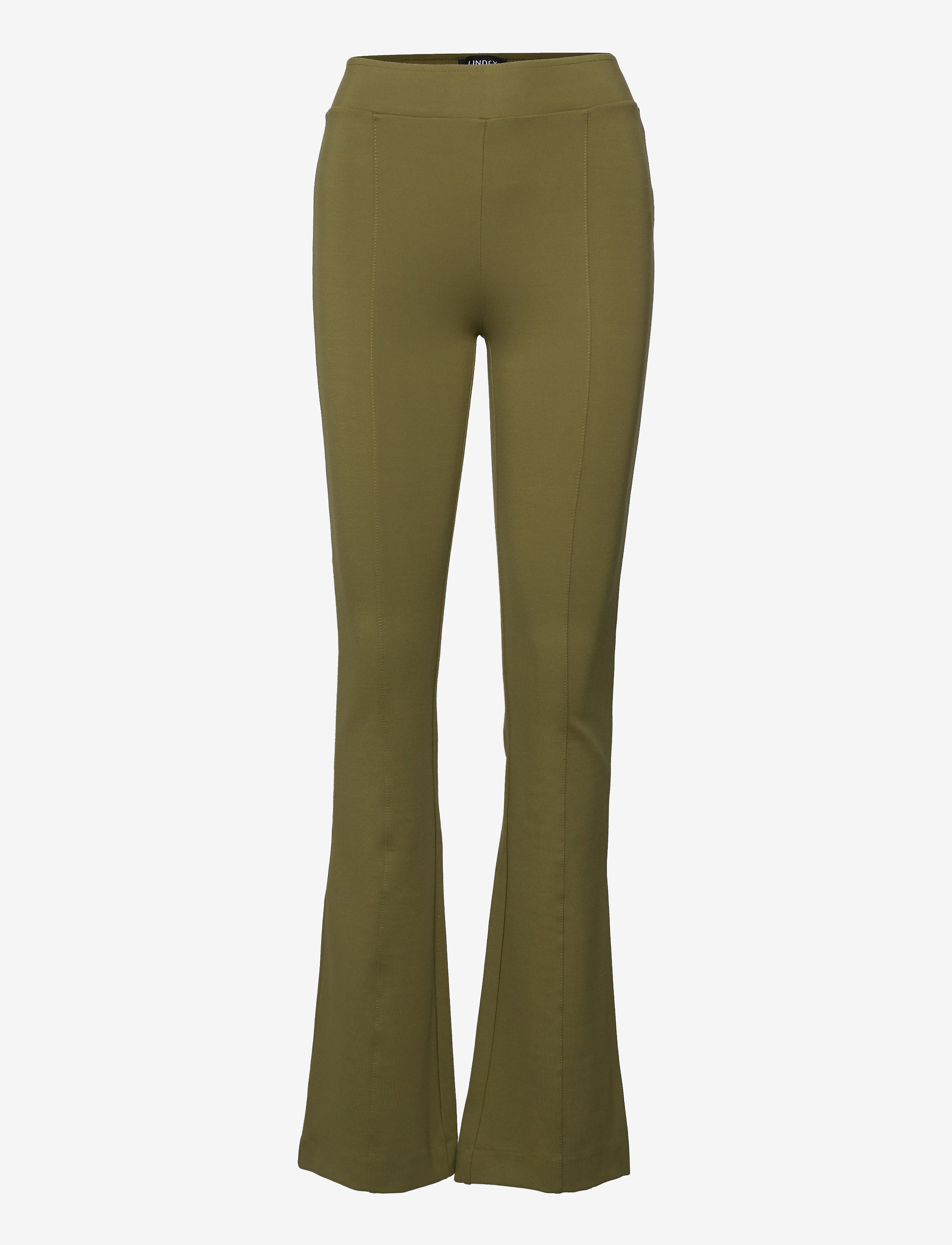 Lindex Trouser Beatrix - Bukser - DARK GREEN / green