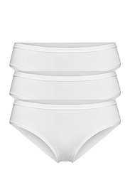 Lindex - Brief 3 pack Carin Bikini reg - briefs - white - 1