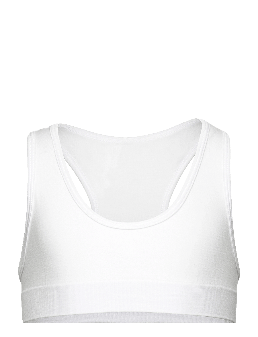 Lindex - Seamless short top - oberteile - white - 0