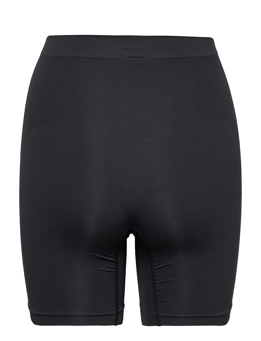 Lindex - Brief Seamless Biker high MOM - formende underdele - black - 2