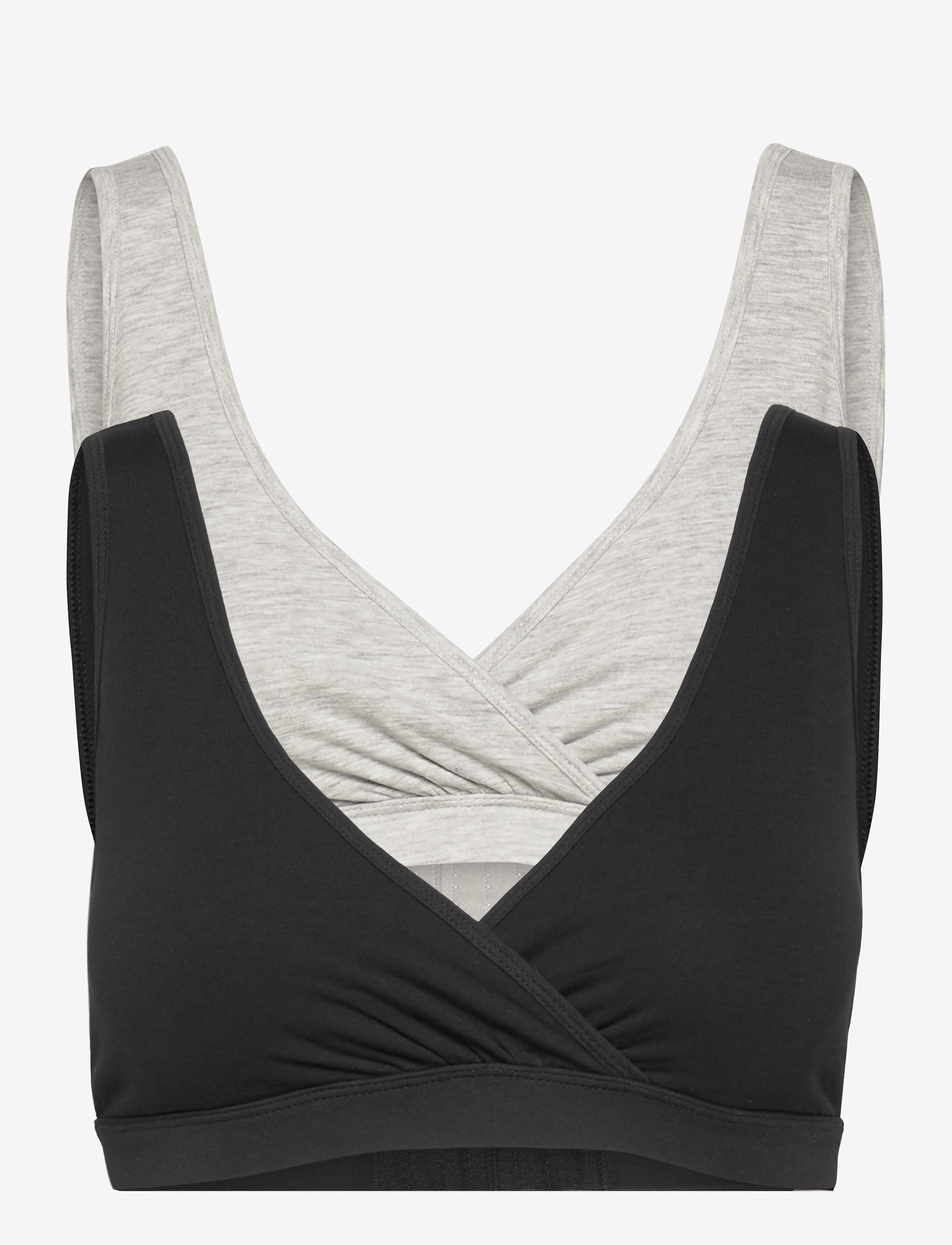 LINDEX 2-Pack Nursing BH Schwarz - XS - Damen