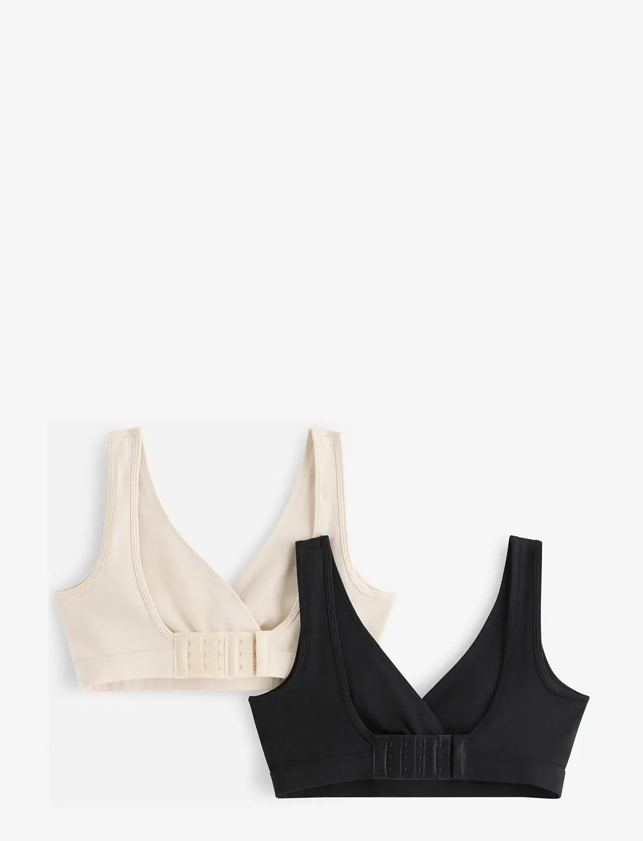 Lindex - 2-pack nursing bra - bügellose bhs - light beige - 2