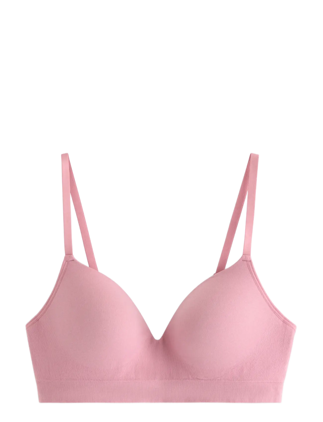 Lindex Bra Flora seamless - T-Shirt BHs - DARK DUSTY PINK / pink/rose