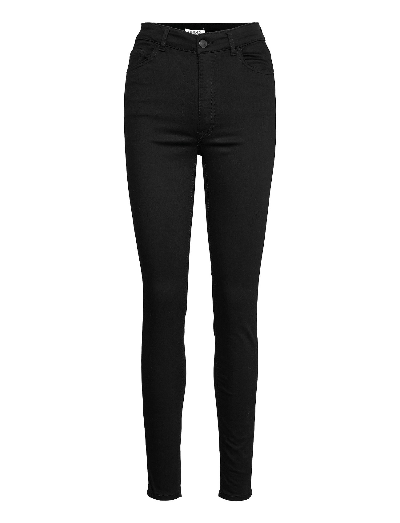 Lindex - Trousers denim Vera stay black - jeans slim - black - 1
