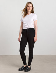 Lindex - Trousers denim Vera stay black - jeans slim - black - 3