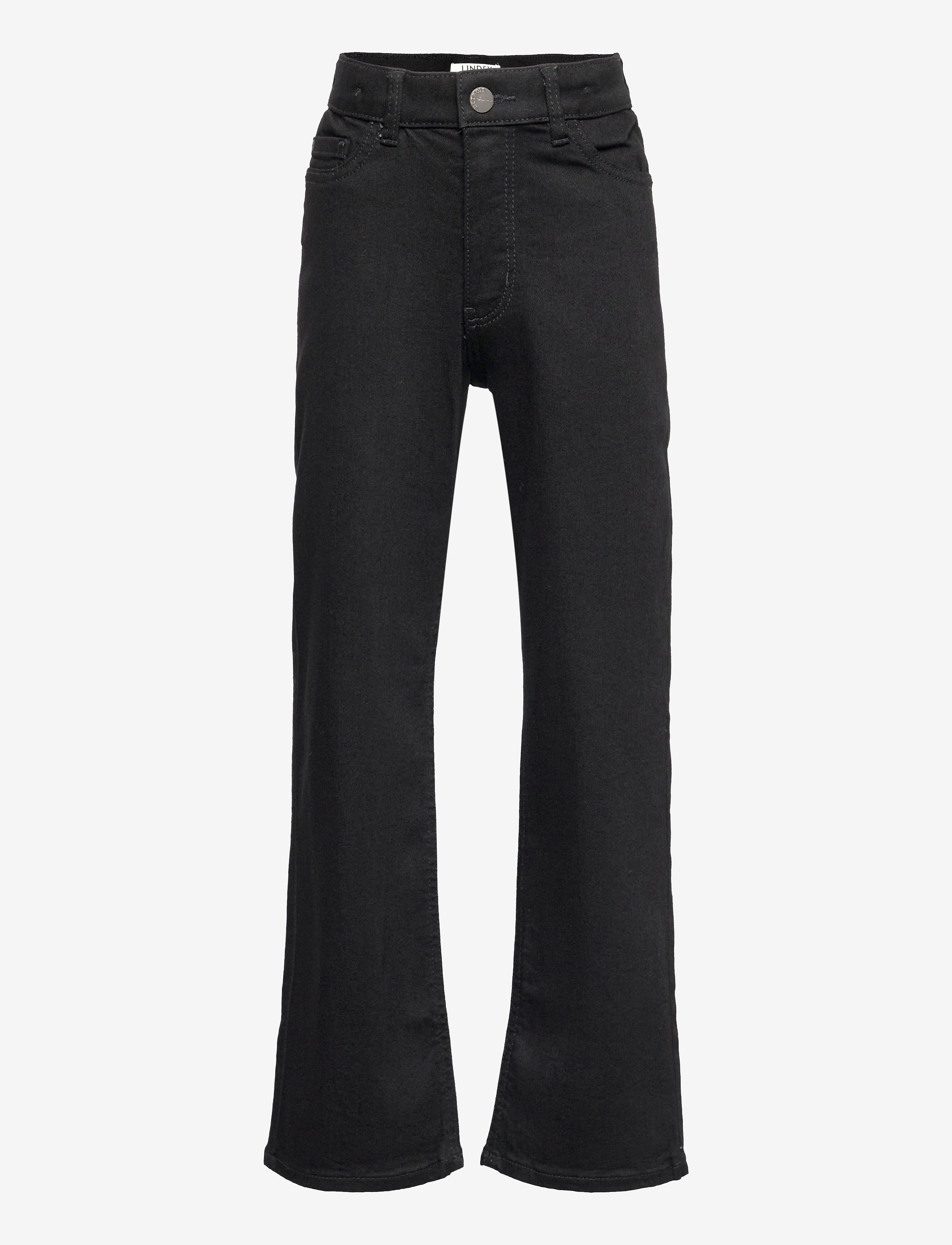 Lindex Trousers denim Vanja black wid - Jeans - BLACK / black