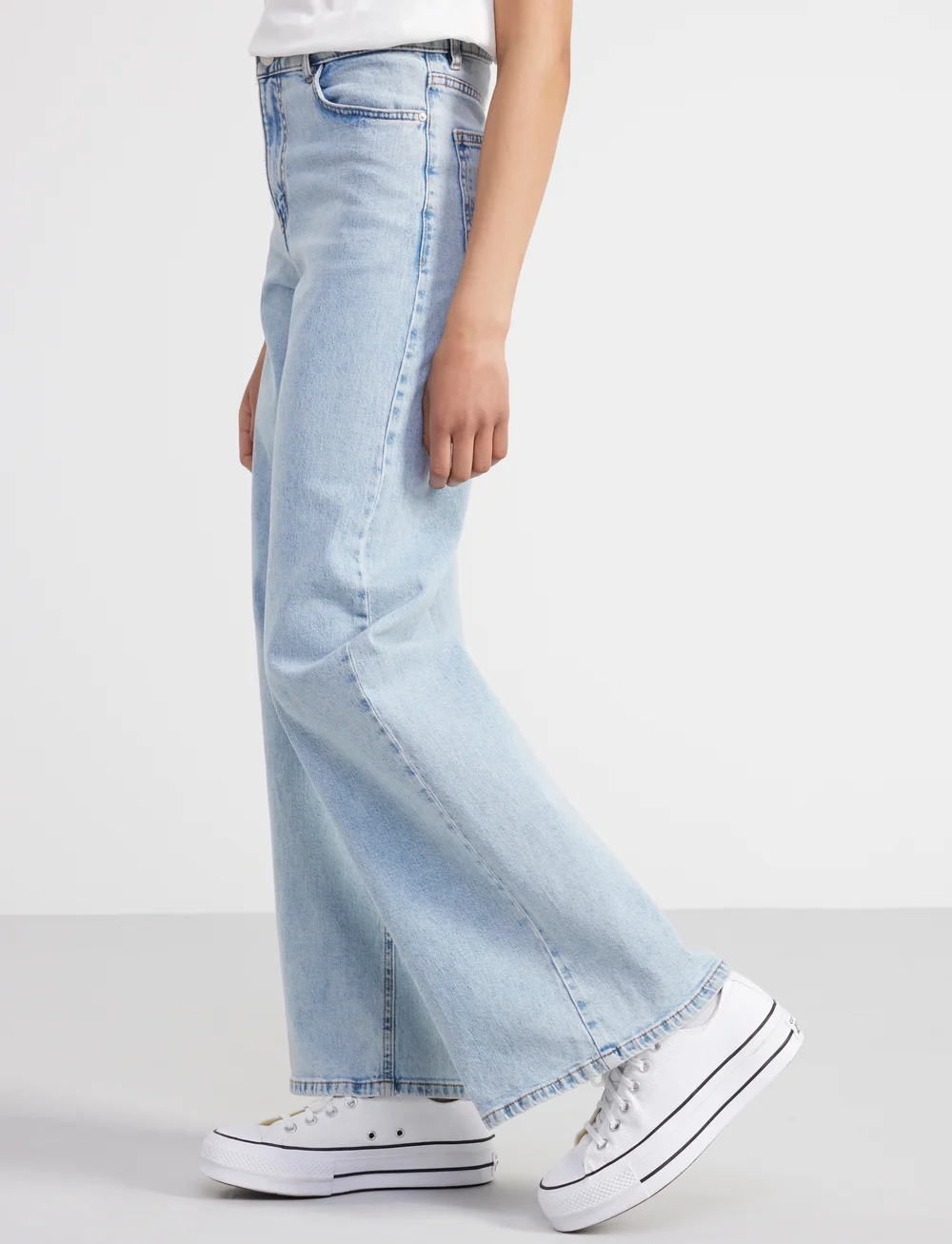 Lindex - Trousers denim Viola blue extr - vida jeans - light denim - 4