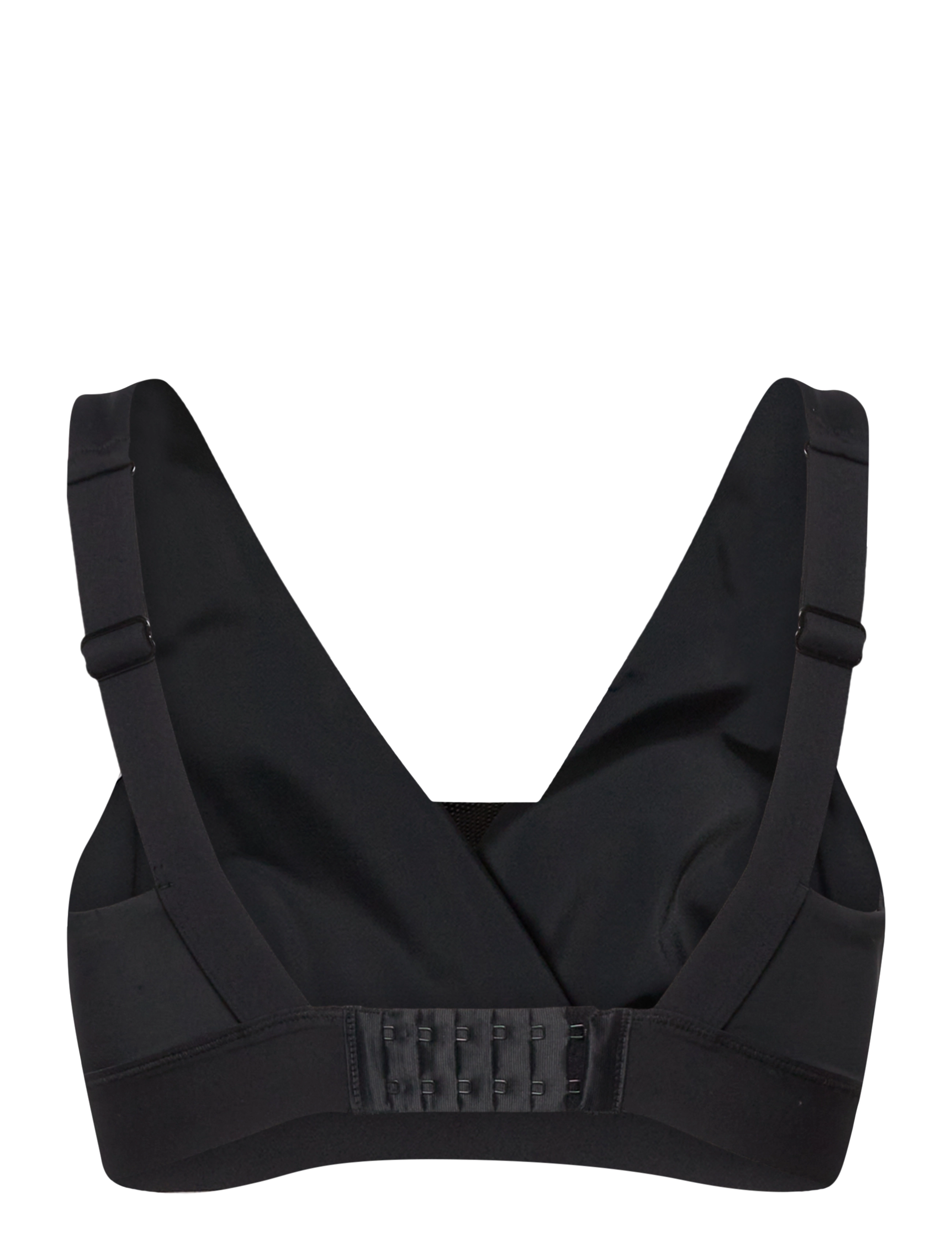 Lindex - Sport Bra Naima Nursing wrap - treenivaatteet - black - 2