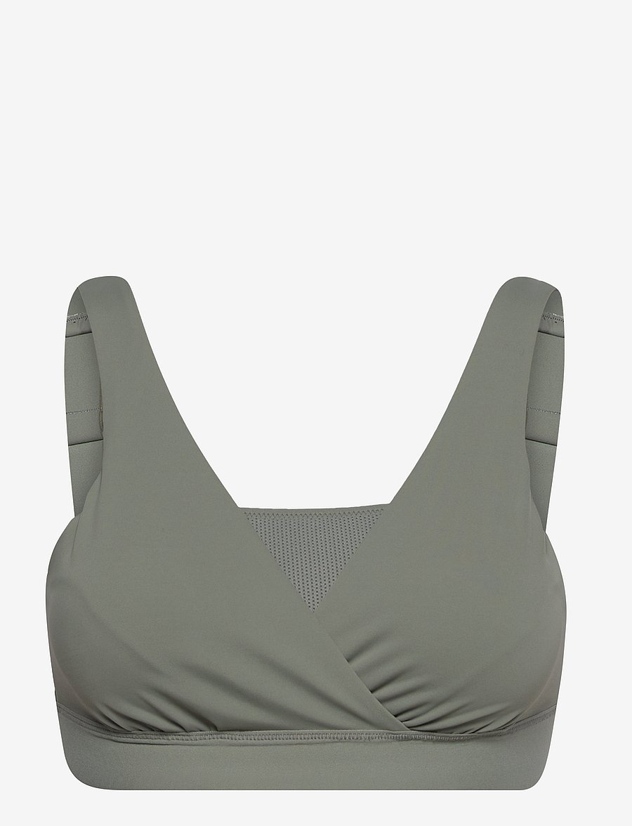 Lindex - Sport Bra Naima Nursing wrap - trainingskleidung - dark green - 1