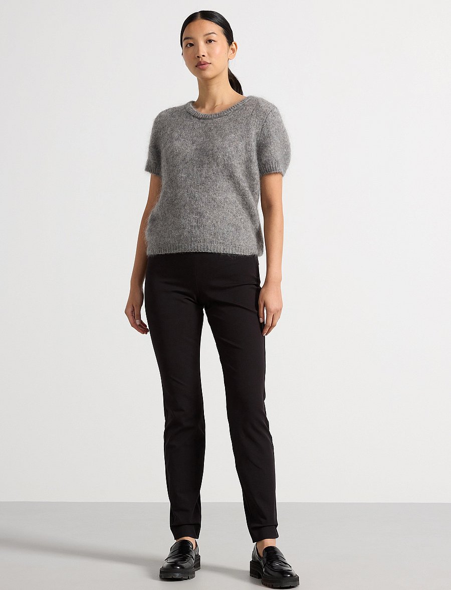 Lindex - Trousers Jonna black - slim-fit hosen - black - 0