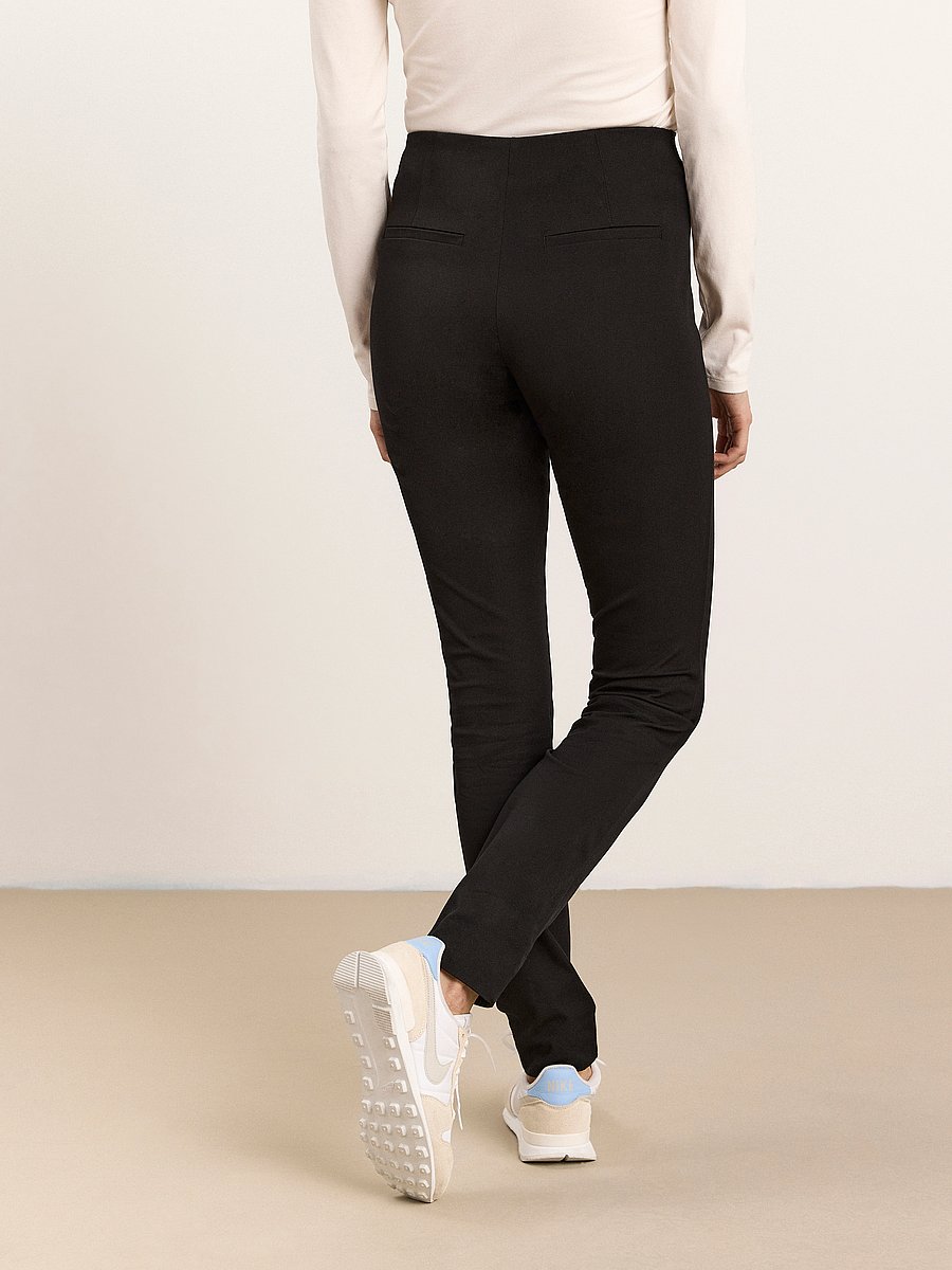 Lindex - Trousers Jonna black - slim-fit hosen - black - 5