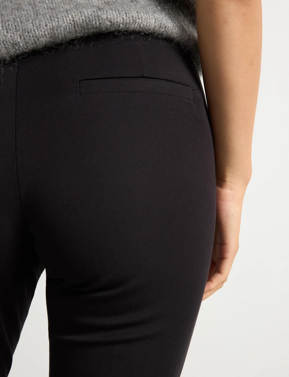 Lindex - Trousers Jonna black - slim fit bukser - black - 4