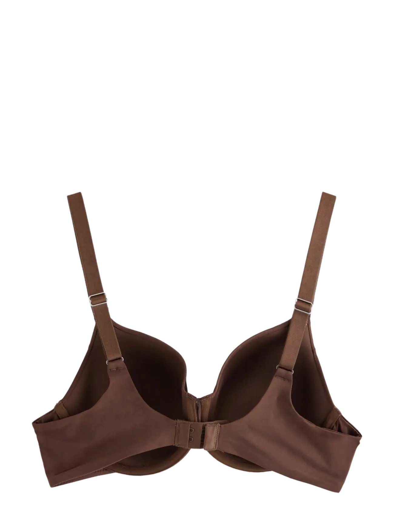 Lindex - Dahlia t-shirt bra - biustonosze full cup - dark brown - 1
