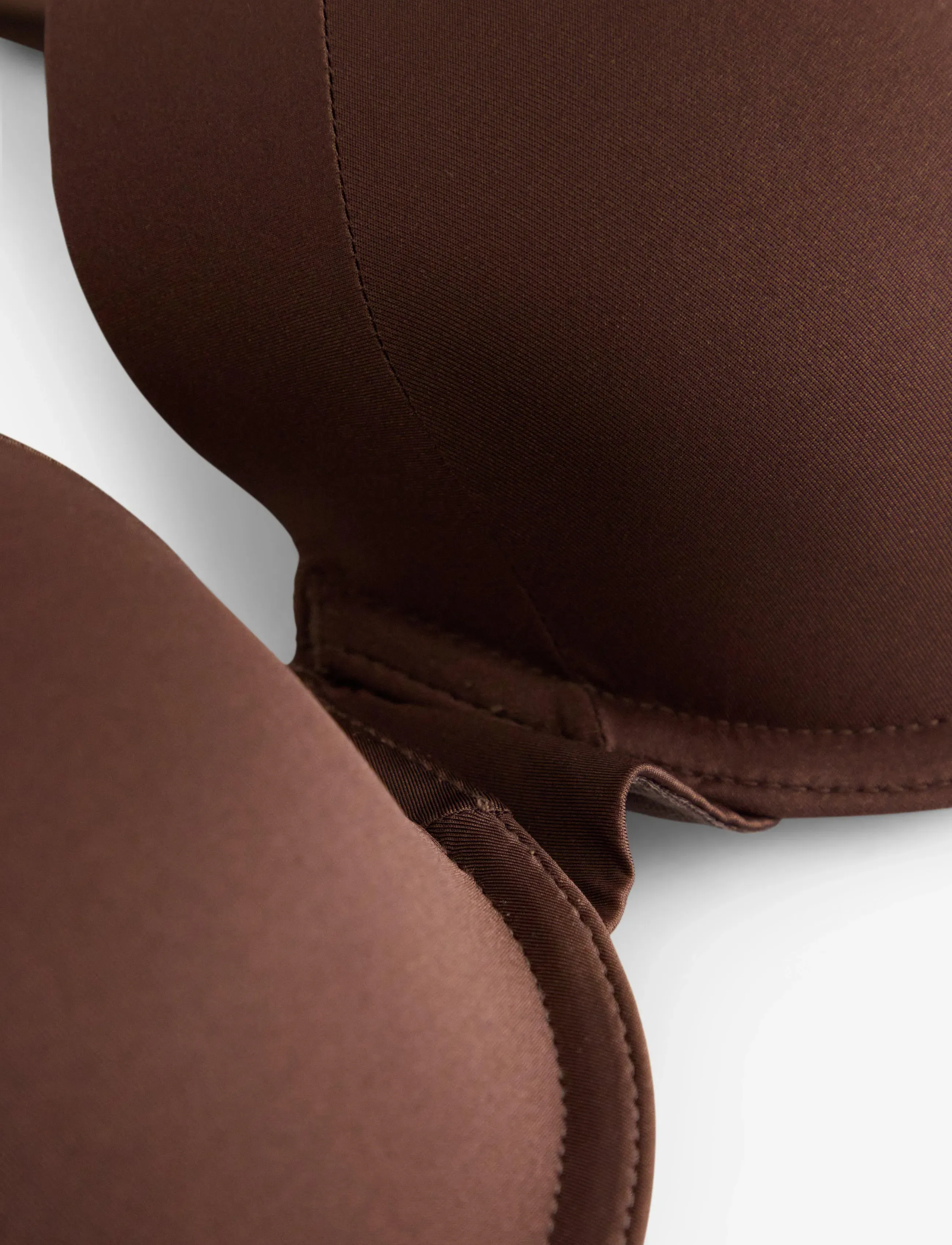 Lindex - Dahlia t-shirt bra - biustonosze full cup - dark brown - 2