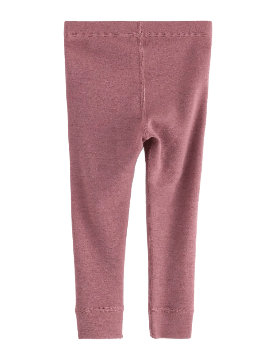 Lindex - Merino wool leggings - leggings - dusty pink - 1