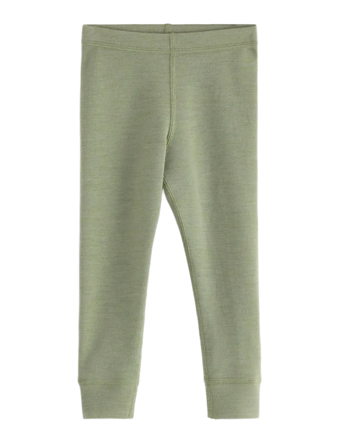 Lindex Merino Wool Leggings, 56, Unterteile, Grün - Kinder