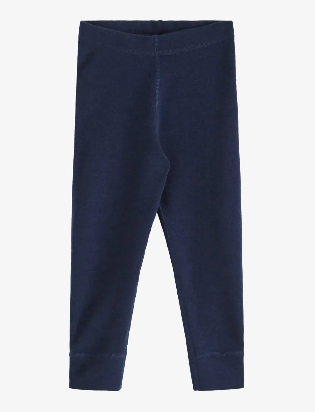 Lindex - Leggings wool baby solid - leggings - navy - 0