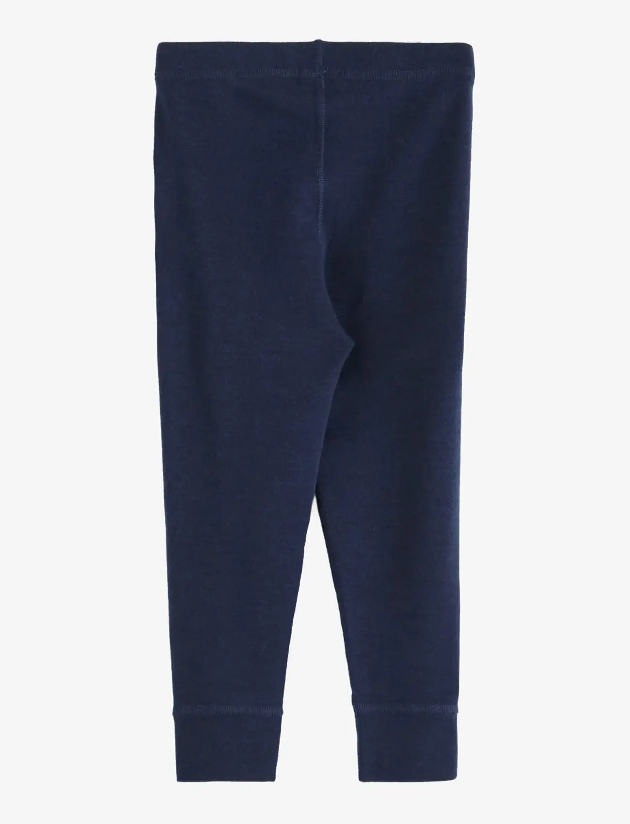 Lindex - Leggings wool baby solid - leggings - navy - 1