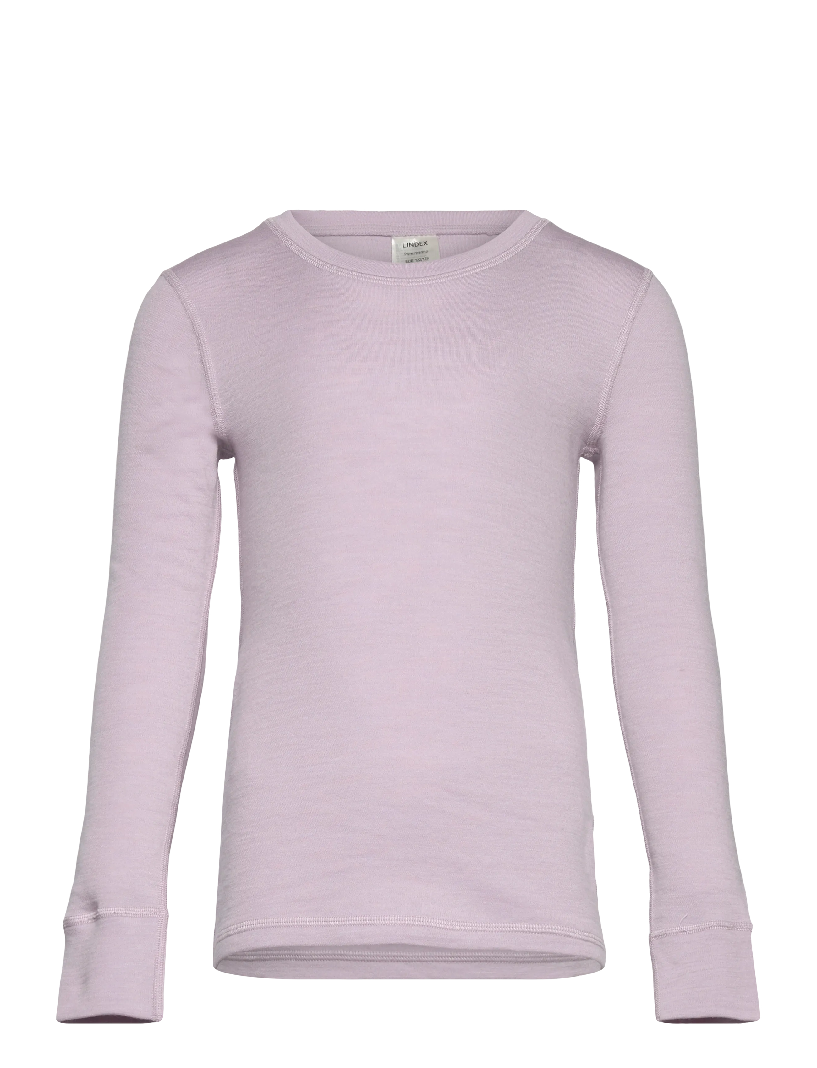 Lindex Long-sleeved top in merino wool - Base layers - LIGHT LILAC / purple