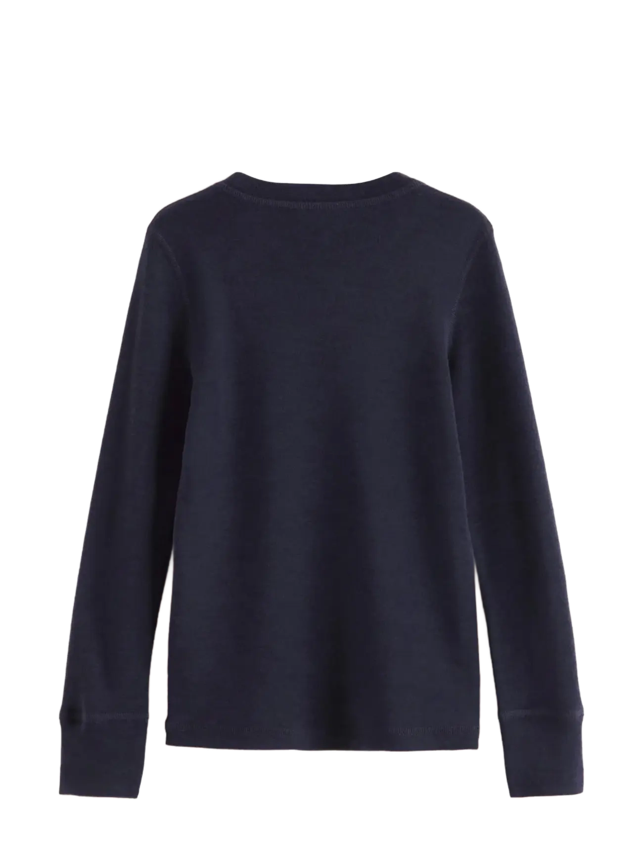Lindex - Long-sleeved top in merino wool - outerwear - navy - 2
