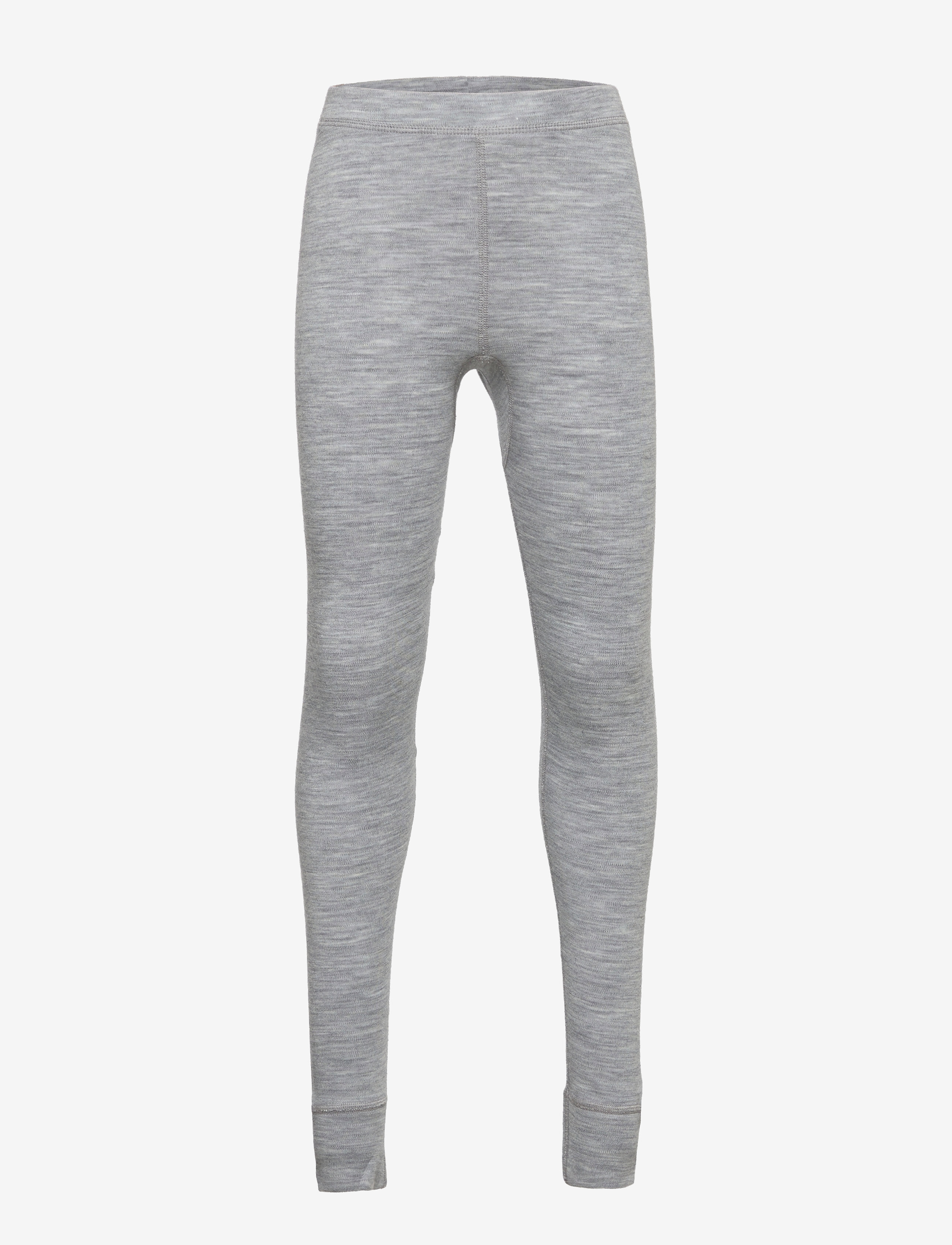 Longjohns merino wool solid - GREY MELANGE