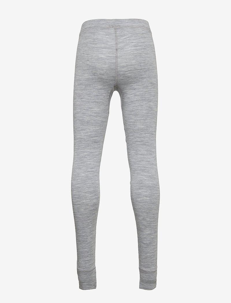 Lindex - Longjohns merino wool solid - aluskihina kantavad püksid - grey melange - 2
