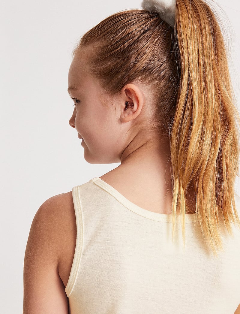 Lindex - Camisole merino schoolkids - termoundertrøjer - off white - 5