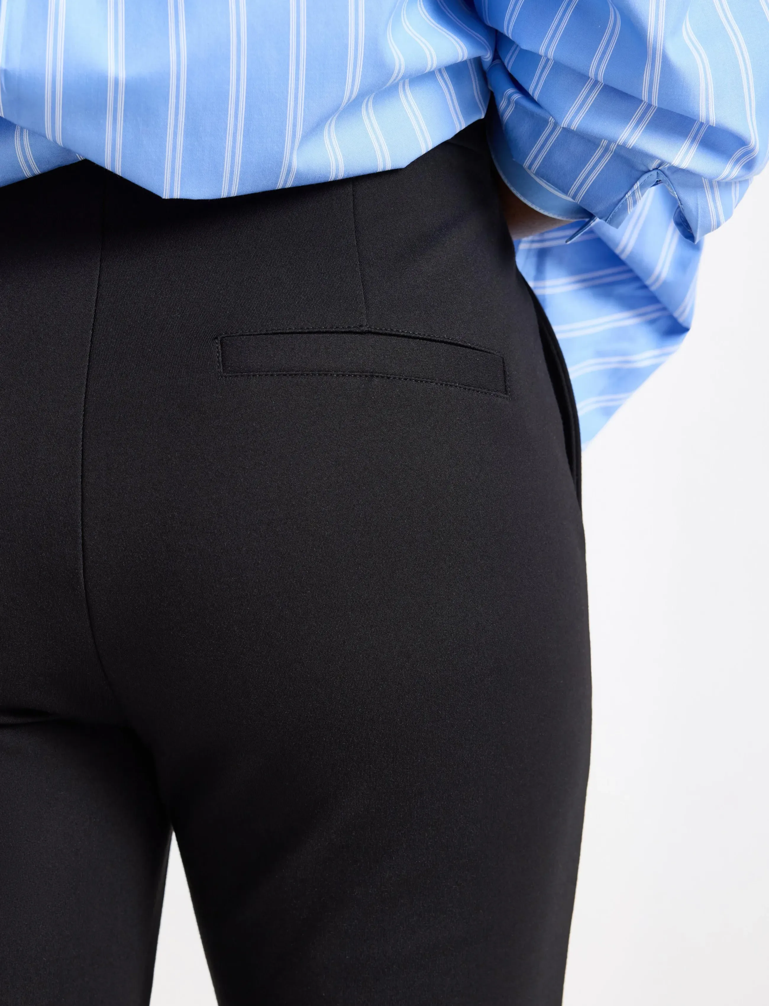 Lindex - Trouser Diana - lietišķā stila bikses - black - 4