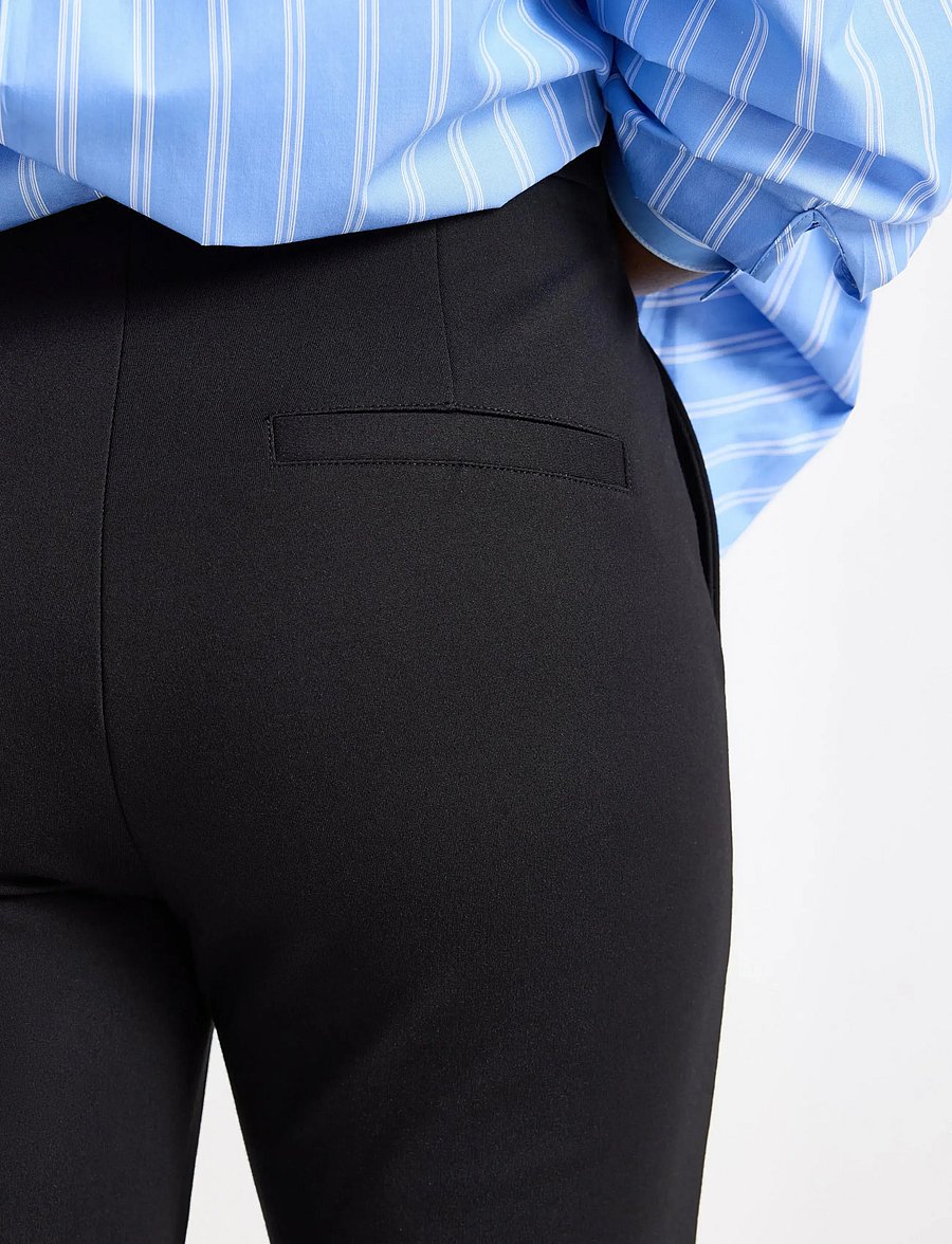 Lindex - Trouser Diana - lietišķā stila bikses - black - 4
