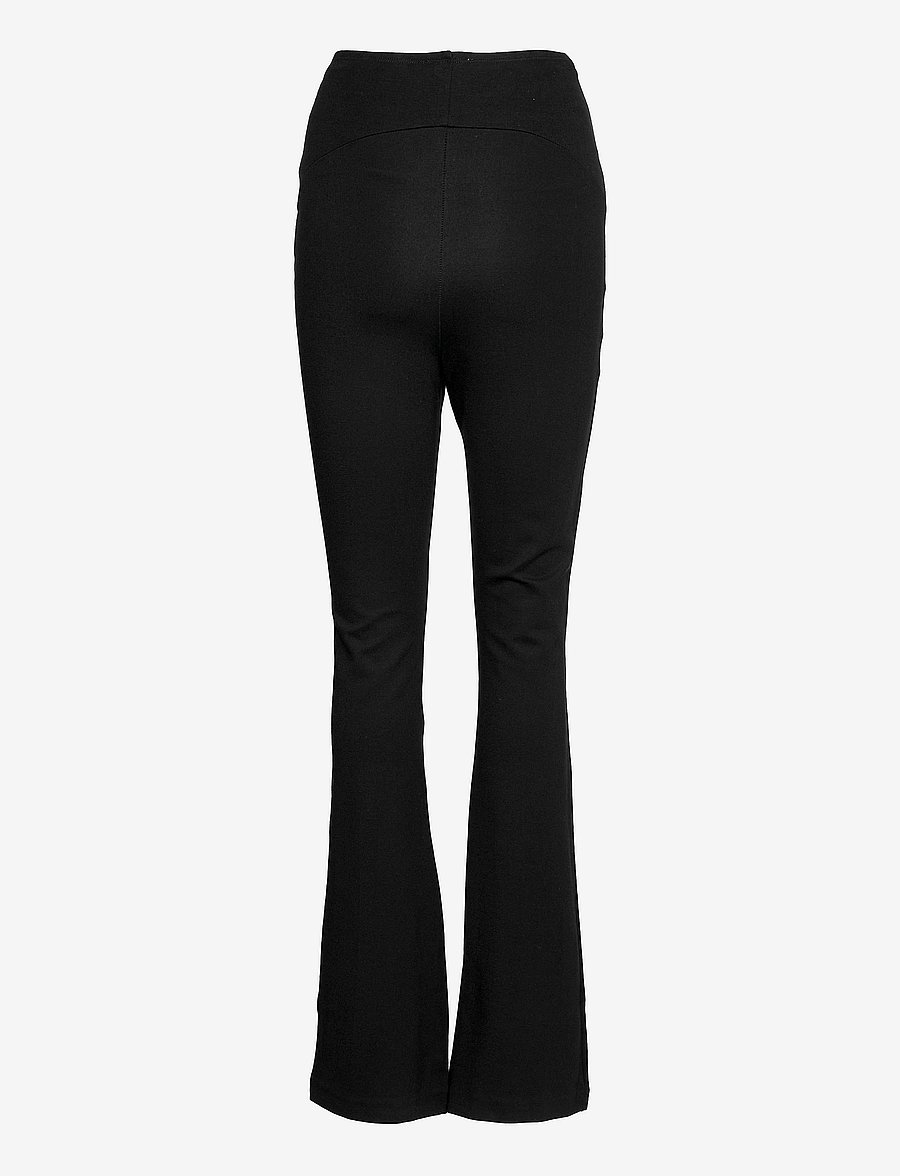 Lindex - Trouser MOM Beatrix - schlaghosen - black - 1