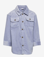 Lindex - Shirt Courtney cord - overshirts - light dusty blue - 1