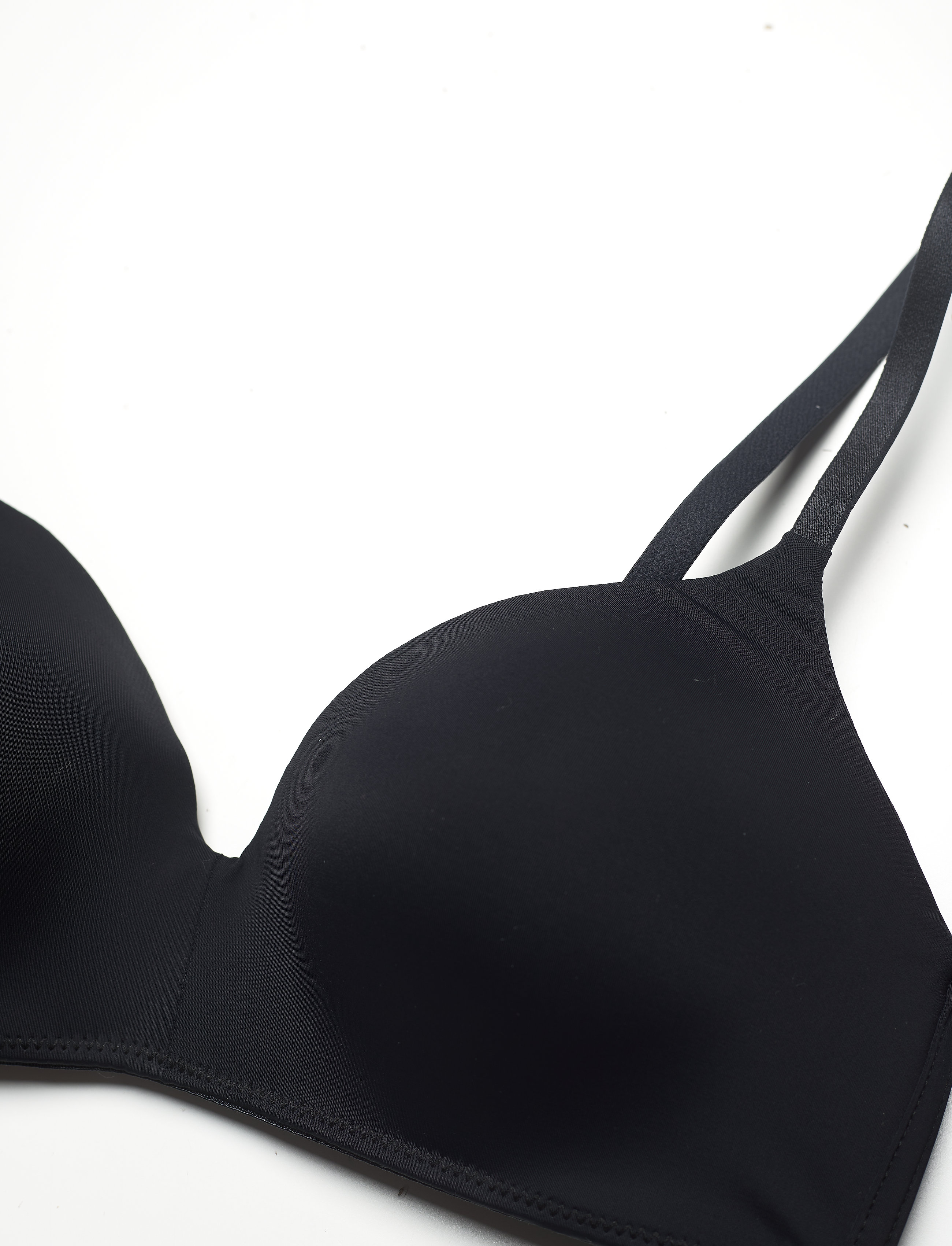 Lindex - Flora wirefree bra - bh's zonder beugels - black - 5
