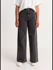 Lindex - Trousers denim Viola black ext - brede jeans - black - 2