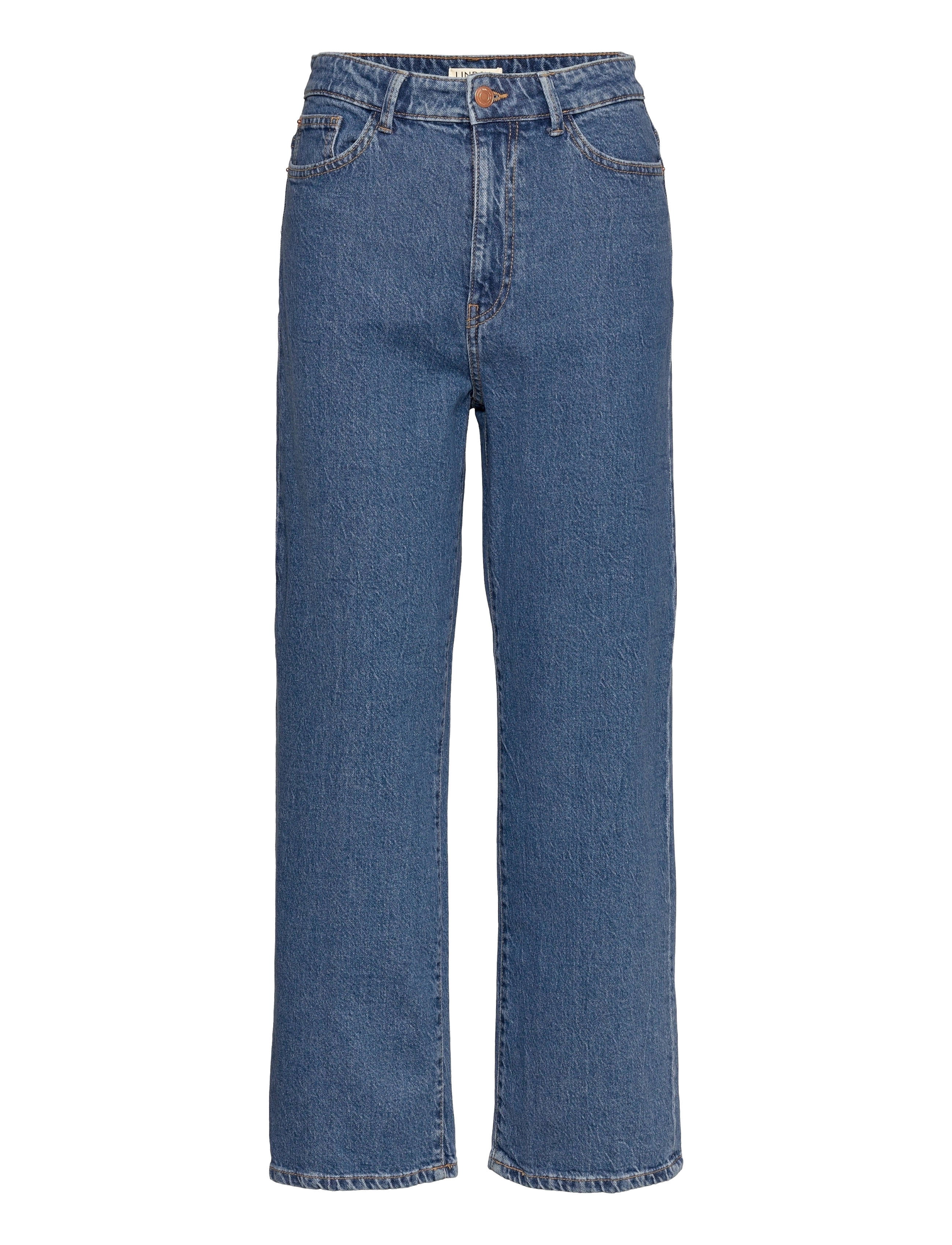 Lindex Trousers denim Hanna retro blu - Lindex - DENIM BLUE / blue