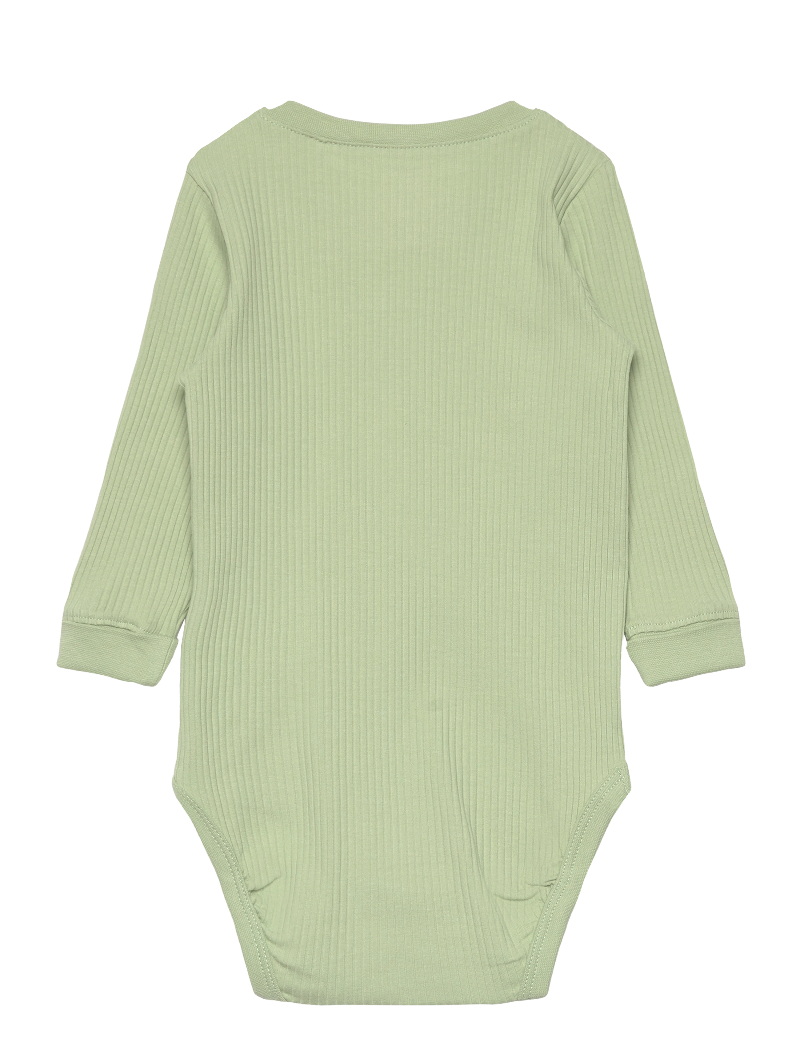 Lindex - Body basic rib - light dusty green - 1