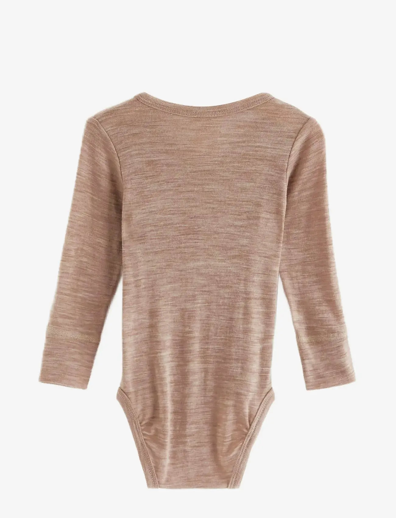 Lindex - Body wrap merino wool - light beige melange - 1