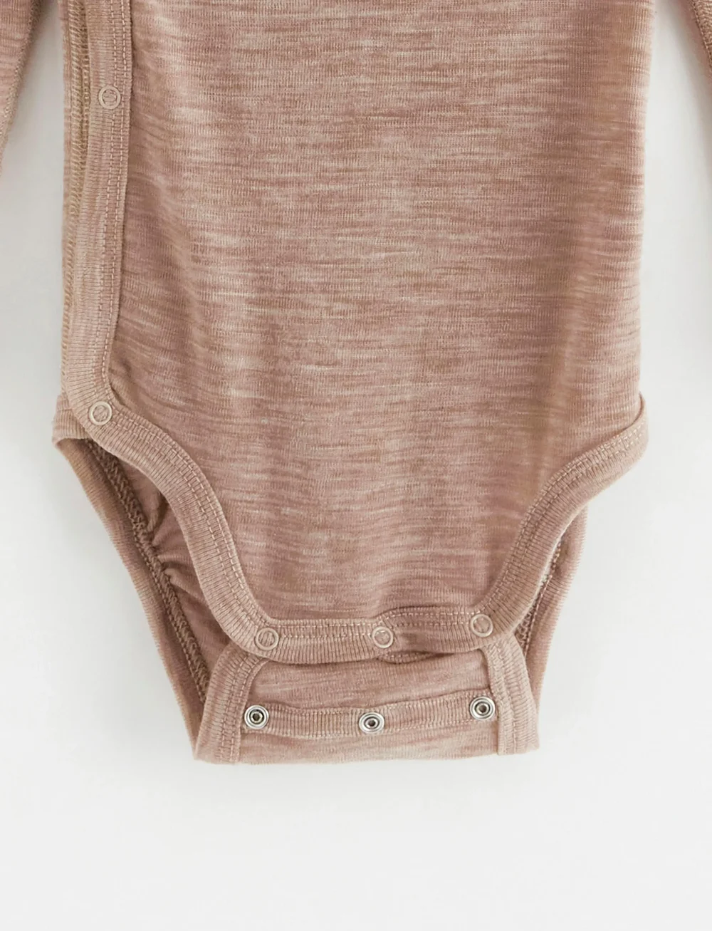 Lindex - Body wrap merino wool - plain wrap bodies - light beige melange - 4
