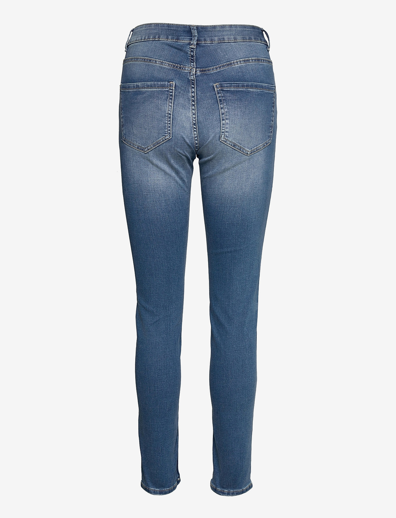 Lindex - Trousers denim Tova Soft blue - džinsa bikses ar tievām starām - denim blue - 1