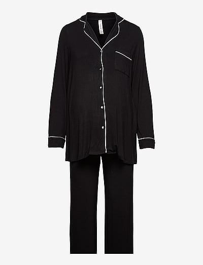 Maternity Soft Piping Pj Jerse - Pyjamas