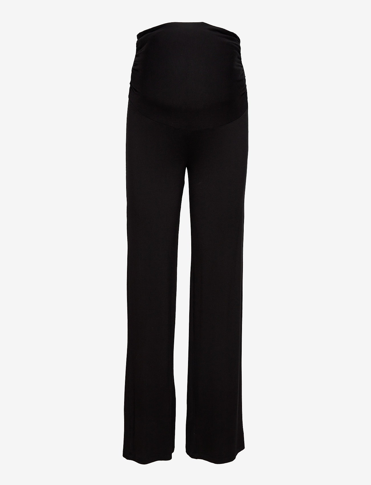 Lindex - Maternity Soft Piping Pj Jerse - fødselsdagsgaver - black - 4